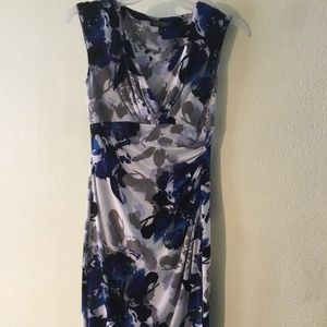 Ralph Lauren, Size 8, Blue & White dress